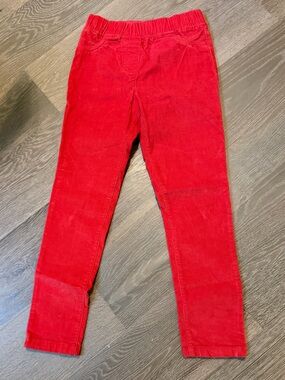 Mini Boden Red Pants Corduroy